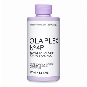 OLAPLEX NO.4-P TONUOJANTIS IR PLAUKUS STIPRINANTIS ŠAMPŪNAS