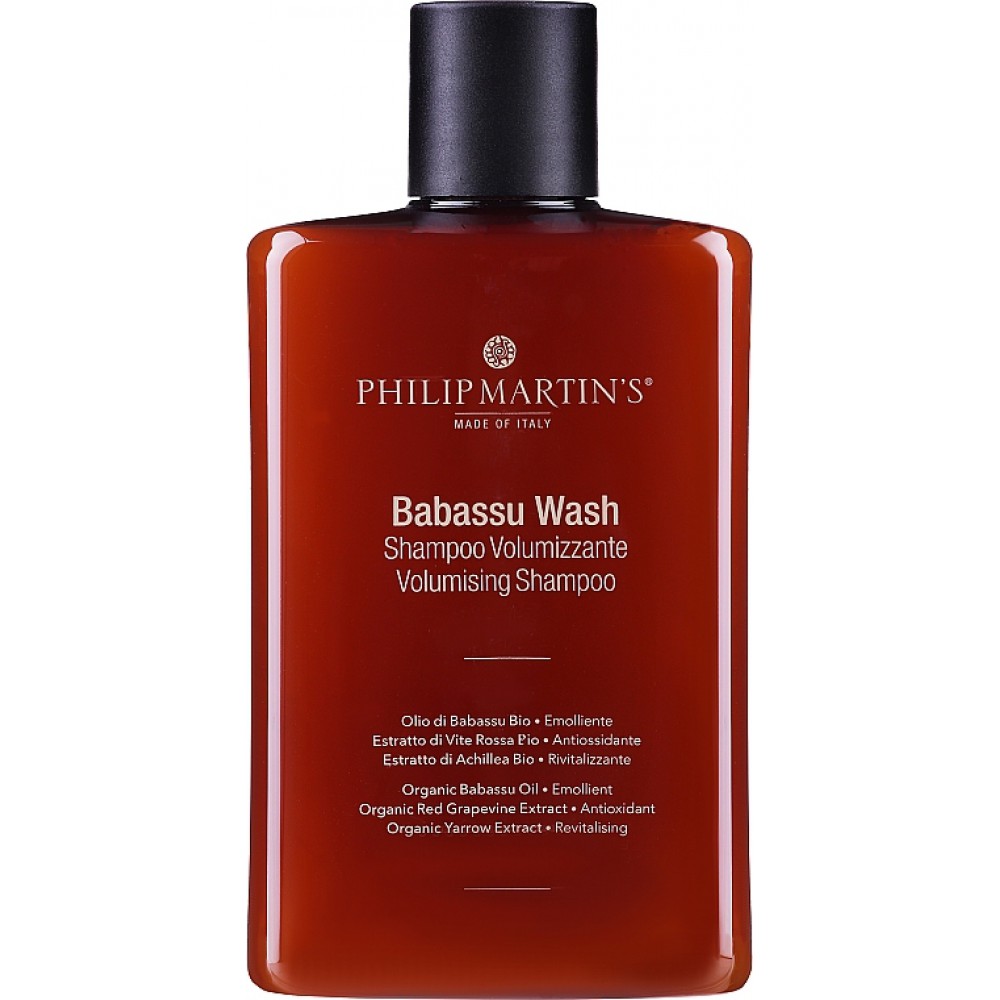 PHILIP MARTIN’S Apimties suteikiantis šampūnas – Babassu Wash 320ML