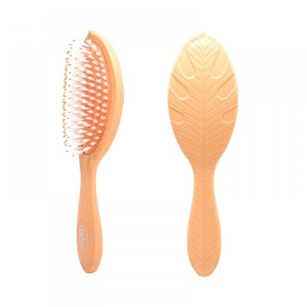 WETBRUSH GO GREEN™ TREATMENT & SHINE PLAUKŲ ŠEPETYS SU ŠERNO ŠERELIAIS IR NATŪRALIU KOKOSO ALIEJUMI